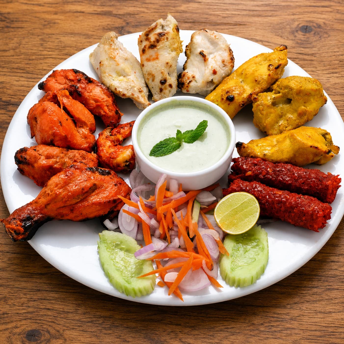 Food at Sardar Ji